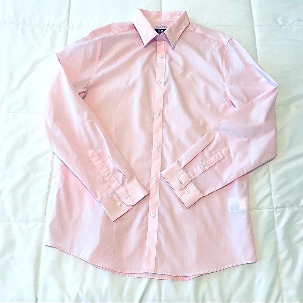 5/$20🌱H&M long sleeve button down shirt size L